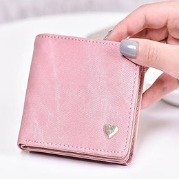 Yomiafy Women Fashion Solid Color Wallet Mini Wallets Short Coin Purse Credit Card Holders Yomiafy Women Fashion Solid Color Wallet Mini Wallets Short Coin Purse Credit Card Holders