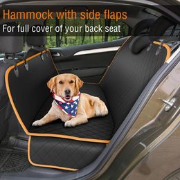 back seat dog hammock NZ - Kennels & Pens Dog Car Seat Cover Waterproof Pet Carrier Rear Back Mat Hammock Cushion Protector For Pets Auto Boot Liner Blanket Fit