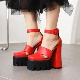 size 11 chunky platform heels