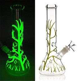 10.24" Straight Hookah Shisha Bong Water Pipe Glass Tobacco Smoking Sets Blue 10.24" Straight Hookah Shisha Bong Water Pipe Glass Tobacco Smoking Sets Blue