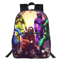 free fire school bag