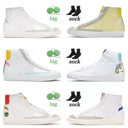 blazer mid 77 vintage celestine blue womens