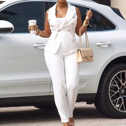 plus size white two piece set