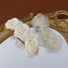 horquilla de tela de flores hecha a mano accesorios para el cabello de bebé para niña Conjunto de pinzas para el pelo de dibujos animados para niña Clip LATERAL horquilla de tela de flores hecha a mano accesorios para el cabello de bebé para niña Conjunto de pinzas para el pelo de dibujos animados para niña Clip LATERAL