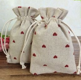 QIANHAILIZZ 10 Pack 8 x 12 Inch Linen Drawstring Bags Hessian Jewelry Gift Pouch Candy Pouch Flax Drawstring Wedding Favor Bags QIANHAILIZZ 10 Pack 8 x 12 Inch Linen Drawstring Bags Hessian Jewelry Gift Pouch Candy Pouch Flax Drawstring Wedding Favor Bags