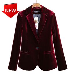 velvet plus size blazer