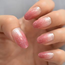 Buy French Tip Glitter Nails Online Shopping At Dhgate Com
