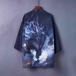 Chaqueta Kimono Protección Solar Traje Flor Negro Chaqueta Kimono Protección Solar Traje Flor Negro