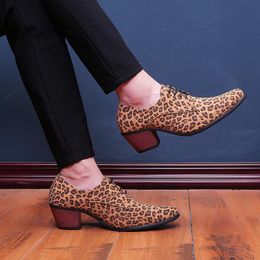 chaussure homme leopard