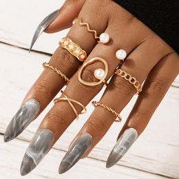 Lii Perlas Hechas A Mano O Anillo De Piedra Anillo De Oro De Lii Perlas Hechas A Mano O Anillo De Piedra Anillo De Oro De