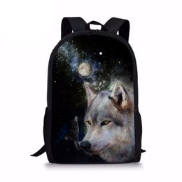 wolf book bags