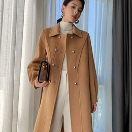 Buy Double Breasted Camel Wool Coat Online Shopping At Dhgate Com