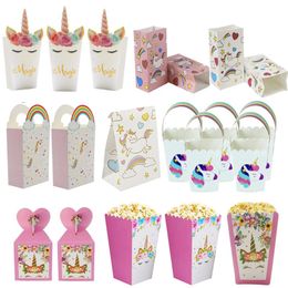 20Pcs Bolsas de Fiesta Niños Rosa Niños Unicornio Juguete Regalo de cumpleaños a favor de la ducha de bebé 20Pcs Bolsas de Fiesta Niños Rosa Niños Unicornio Juguete Regalo de cumpleaños a favor de la ducha de bebé
