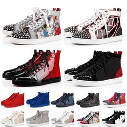 Mens red bottoms wholesale Clearance