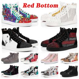 Mens red bottoms wholesale Clearance