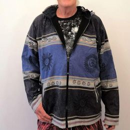 woven hippie moletom com capuzs