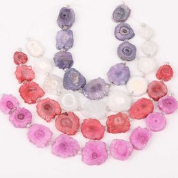 Irregular freeform botswana agate slab onxy Geode Slice loose beads Irregular freeform botswana agate slab onxy Geode Slice loose beads