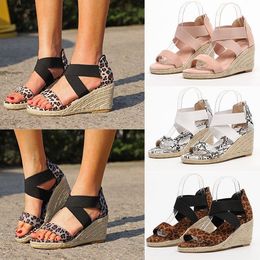 Real Leather Womens Summer Ethnic Style Girls Platform Wedges Heels Sandals Chic Real Leather Womens Summer Ethnic Style Girls Platform Wedges Heels Sandals Chic