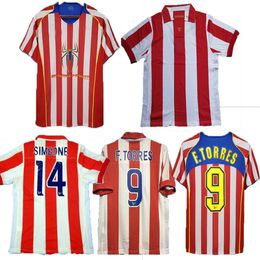 ATLETICO MADRID 2004 SIMEONE RETRO JERSEY ATLETICO MADRID 2004 SIMEONE RETRO JERSEY