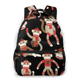 monkey backpacks for school