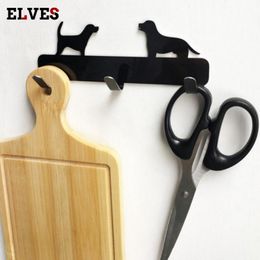 Creativo y encantador gancho de pared para animales de mader Creativo y encantador gancho de pared para animales de mader