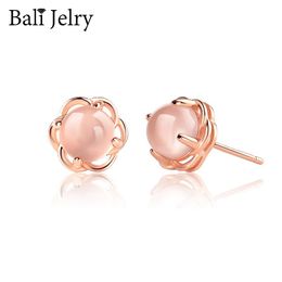 Bali Jelry Fashion Silver 925 Ring Jewelry Circle Pink Gems Bali Jelry Fashion Silver 925 Ring Jewelry Circle Pink Gems