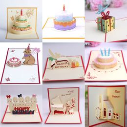 Cartes A Gateaux D Anniversaire Pop Up 3d Vente En Ligne Dhgate Com