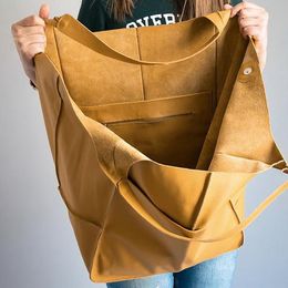 soft leather work bolsa