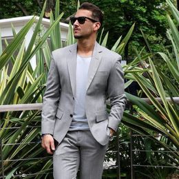 Trajes boohoo | Chaqueta de traje skinny sin cuello Gris Piedra Hombre |  Inspiretomotivate