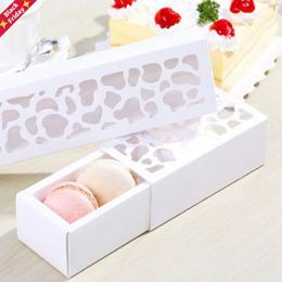 KESYOO 20pcs Paper Macaron Box Rectangular Macaron Containers Packaging Box Bakery Boxes for Cupcake Candy Cookies Donut Muffins White KESYOO 20pcs Paper Macaron Box Rectangular Macaron Containers Packaging Box Bakery Boxes for Cupcake Candy Cookies Donut Muffins White