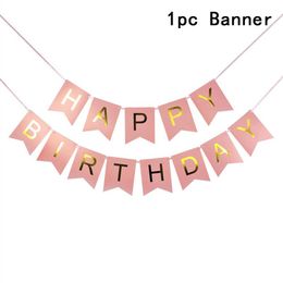 globos Bandera empavesado, Decoraciones 16th Cumpleaños Rosa confeti Banner Fiesta globos Bandera empavesado, Decoraciones 16th Cumpleaños Rosa confeti Banner Fiesta