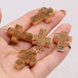 Chinese Natural Agate Chalcedony Cross Pendant Fashion Necklace Charm Jewelry A1 Chinese Natural Agate Chalcedony Cross Pendant Fashion Necklace Charm Jewelry A1