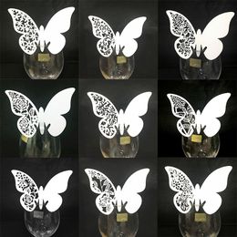 50 Laser Cut Butterfly Table Mark Wine Glass Name Place Card Wedding Party BS 50 Laser Cut Butterfly Table Mark Wine Glass Name Place Card Wedding Party BS