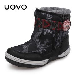 Kids Boys Girls Shoes Warm Boots Snow Boots Winter Boots 28-39