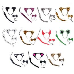 Anime Cosplay Costume Party Long fur Neko Kitty cat ears cat tail Purple 10cm Anime Cosplay Costume Party Long fur Neko Kitty cat ears cat tail Purple 10cm