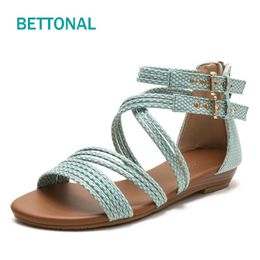 flat sandals with back zipper