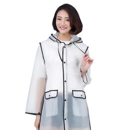 white plastic raincoat