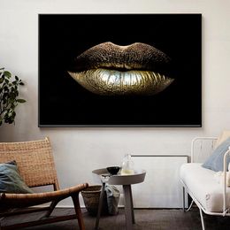 Gold Feather Women Makeup Canvas Print Poster Picture Wall Home Decor Painting Gold Feather Women Makeup Canvas Print Poster Picture Wall Home Decor Painting