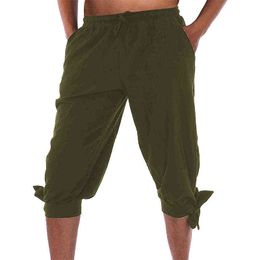 Mens Quick Dry Cotton Ankle Strap Trousers Medieval Pirate Ship Navigation Pant# Mens Quick Dry Cotton Ankle Strap Trousers Medieval Pirate Ship Navigation Pant#