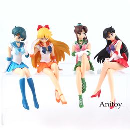 Statues Figures 13~15Cm Anime Break Time Figure Sailor Moon Mercury Mars Venus Jupiter Action Figure Toy PVC Model Great Gift-Jupiter Model Anime Statues Birthday Gifts