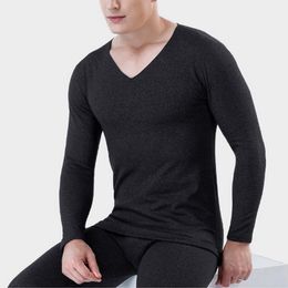 Conjunto de ropa interior larga de color liso ropa interior térmica de invierno de 3 piezas tr HON Conjunto de ropa interior larga de color liso ropa interior térmica de invierno de 3 piezas tr HON
