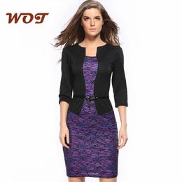 Botones Falsos De Dos Piezas Con Estamp Vestidos Para Mujer Botones Falsos De Dos Piezas Con Estamp Vestidos Para Mujer