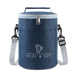 round cooler bolsa