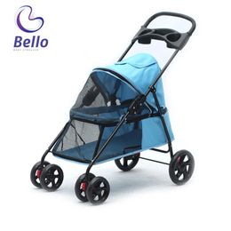 pet gear Canada - Pet Gear Stroller Jogger Cat High Quality Safety Multi-function 13kg Teddy Light Weight Middle Small Carrier Strollers#