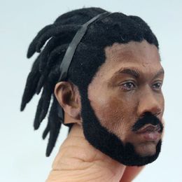 1/6th Basketball Superstar Yao Ming Head Carving Model for 12" Action Doll Toys 