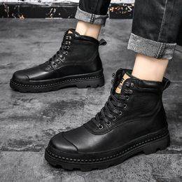 Por mayor Botas De Piel Masculinas - Comprar artículos baratos de  suministro de Argentina en China | DHgate.com