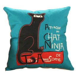 Your castle 37 x 30 cm Cuscino decorativo a forma di gatto Your castle 37 x 30 cm Cuscino decorativo a forma di gatto