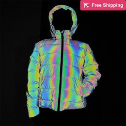 rainbow winter jacket