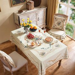 Hotel Restaurant Tischtuch Jacquard Tischdecke Ess Bankett Tischtuch