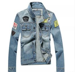 Mens Denim Jacket High Quality Fashion Jeans Jackets Slim Fit Casual Streetwear Vintage Jean Clothing Plus Size M 5XL Mens Denim Jacket High Quality Fashion Jeans Jackets Slim Fit Casual Streetwear Vintage Jean Clothing Plus Size M 5XL